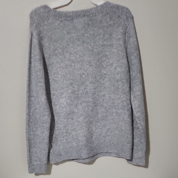 Cupcakes & Cashmere Sweater Medium Gray Black Dog - Picture 6 of 6